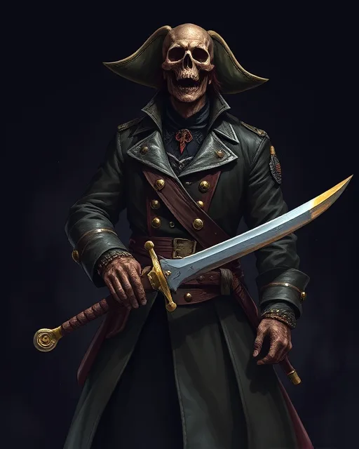 Portrait of Dead Captain