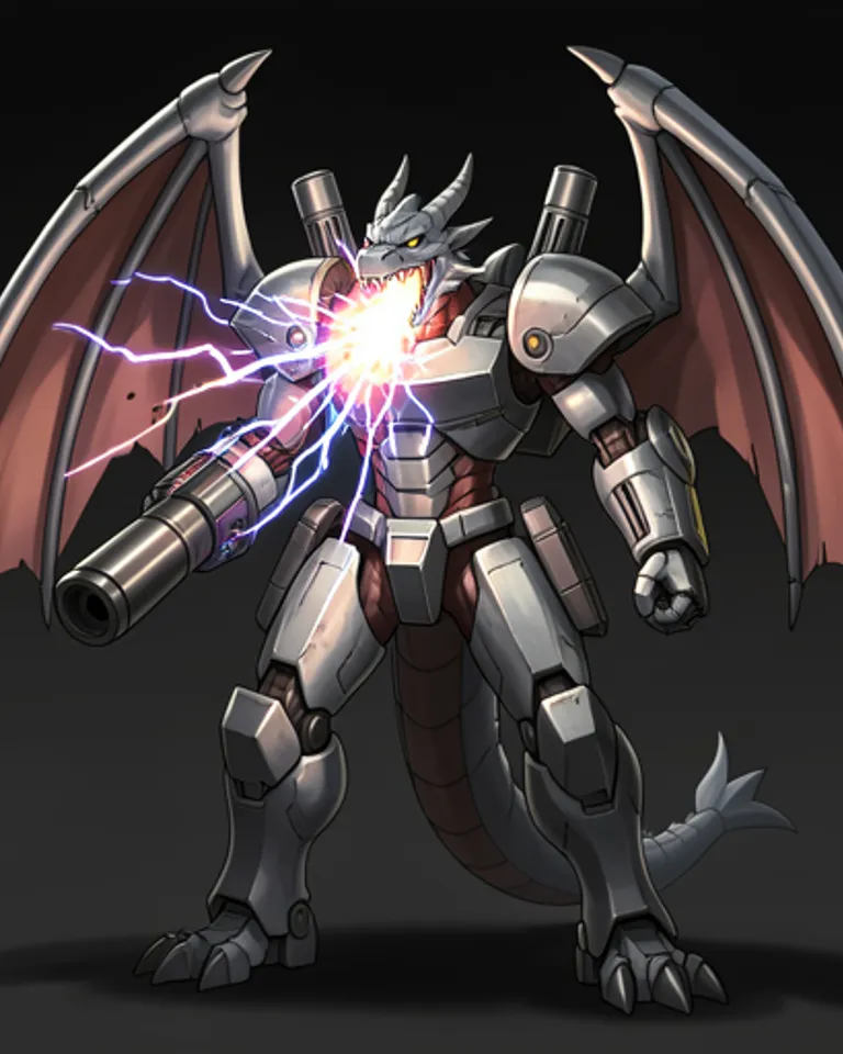 Portrait of Mecha Dragon - LaPlace