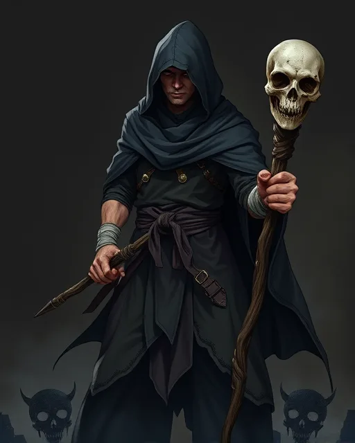 Portrait of Ruin Warlock