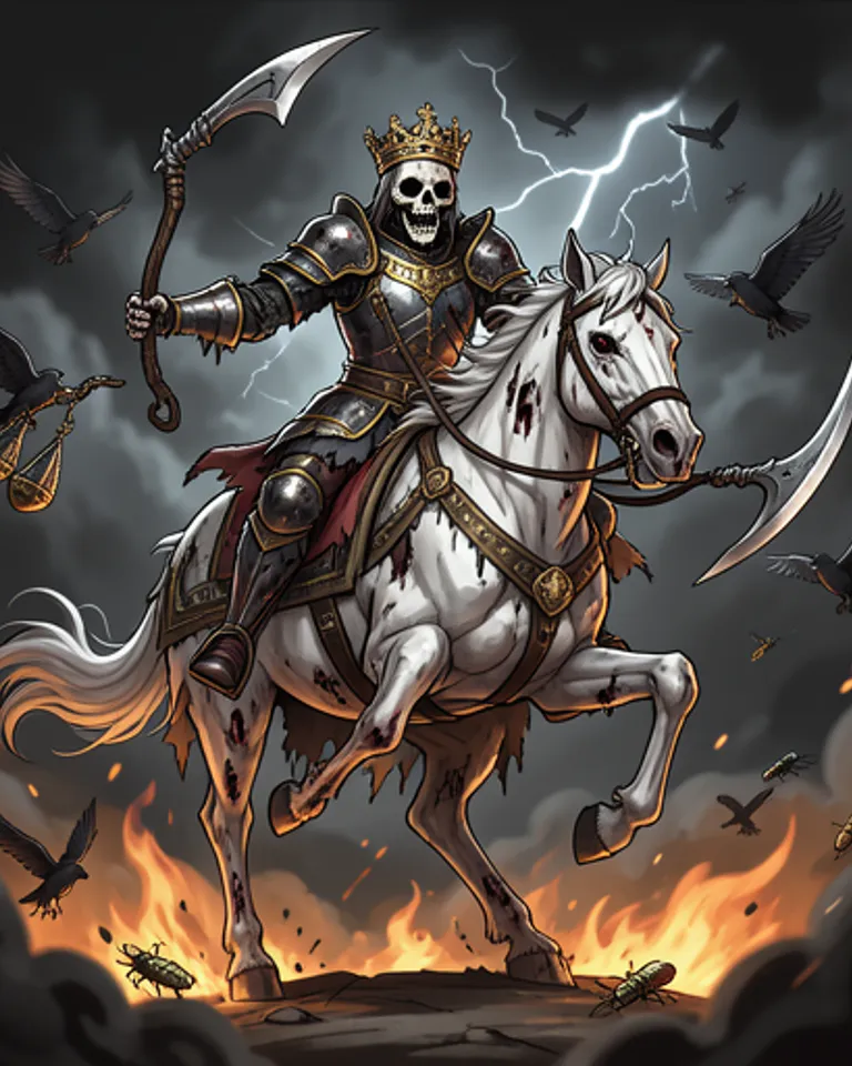 Portrait of apocalypse combined