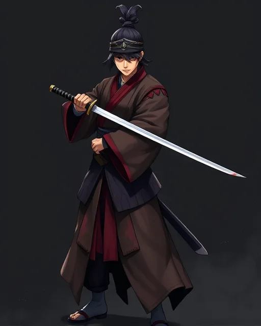 Portrait of Hollow Samurai