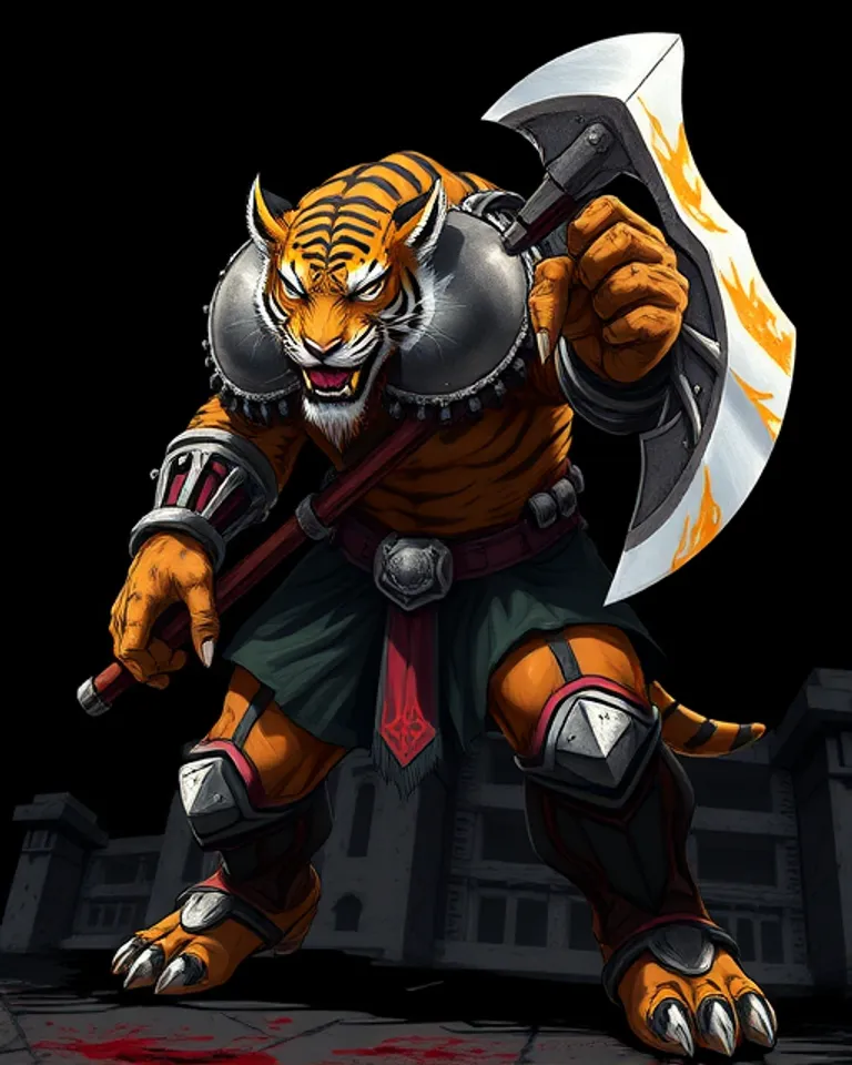 Portrait of Arglax The Beastmaster