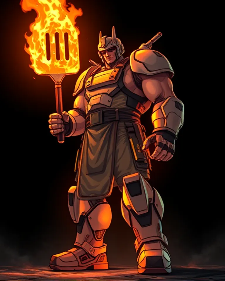Portrait of Tactical Sausage Griller
