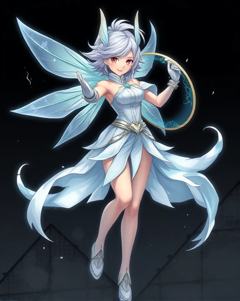 Portrait of Sylph The Air Elemental