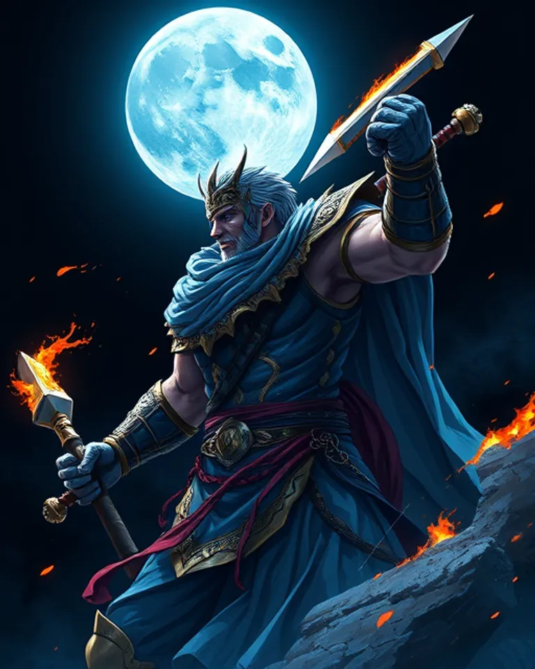 Portrait of King Gilgamesh