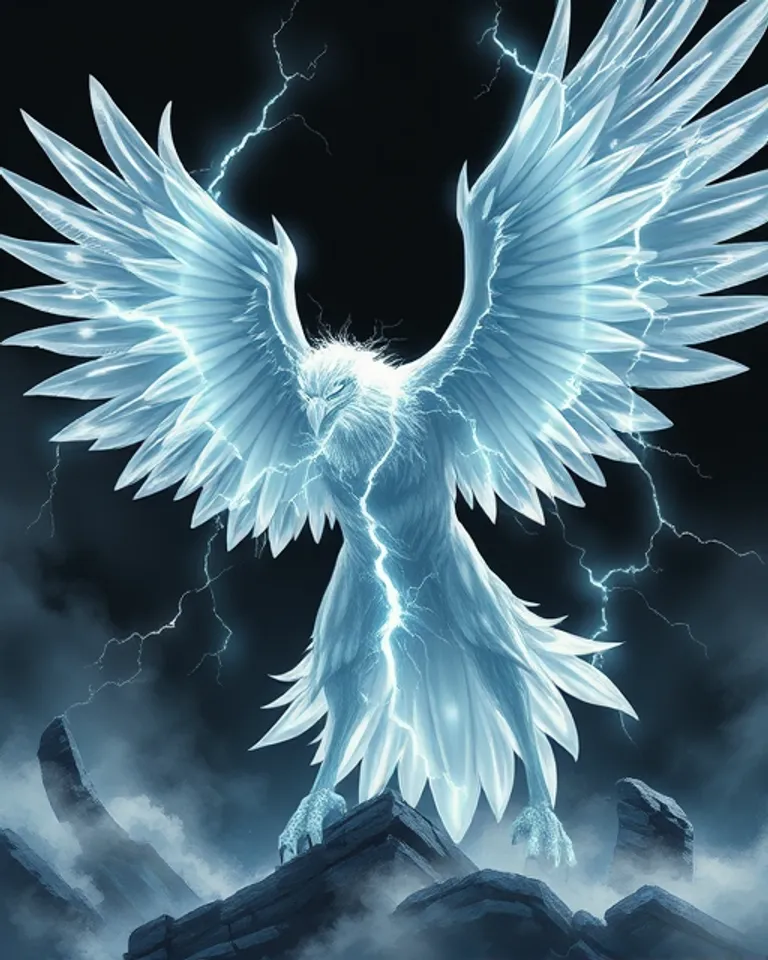Portrait of Ghost of the Great Thunderbird