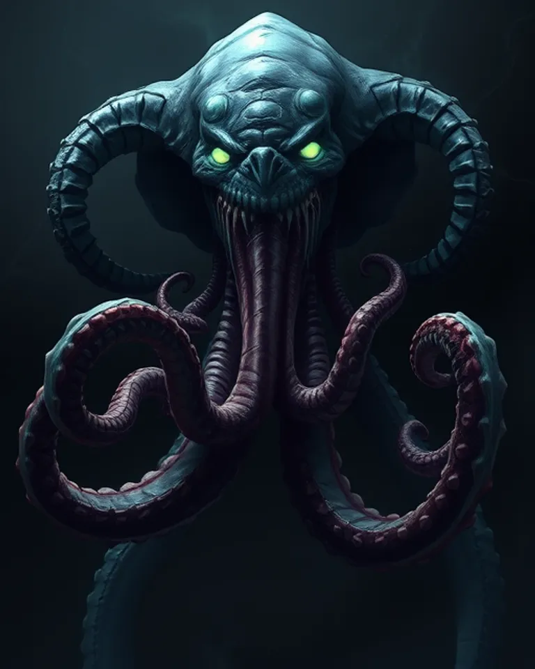 Portrait of Cthulu, Devourer of Worlds