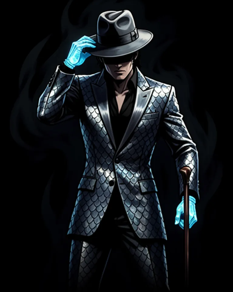 Portrait of Michael Jackson