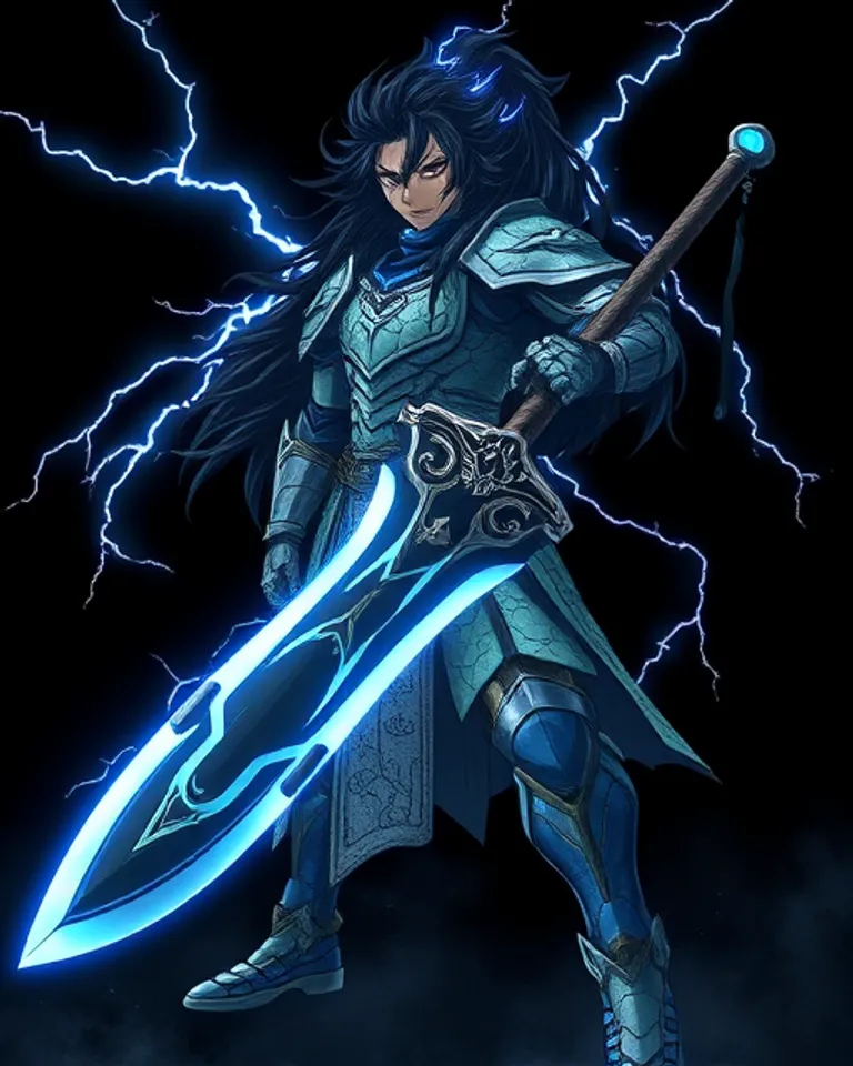 Portrait of Susanoo, Storm God of Sea and Sky