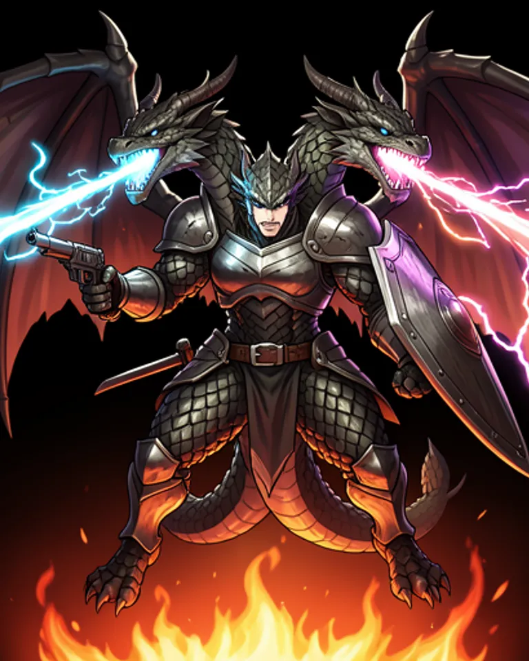 Portrait of Dragon's Blessing