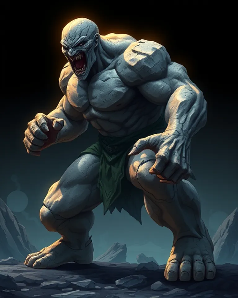 Portrait of The Titan of Zeus