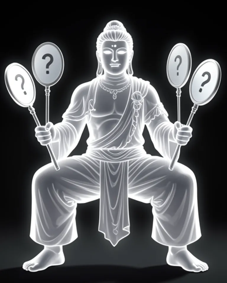 Portrait of Mirror God (比赛开始时，完美复制对手，精确到每一个分子)