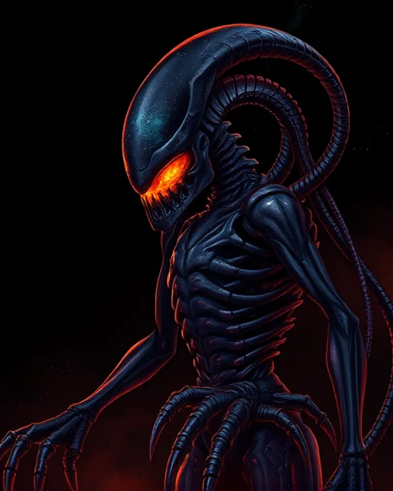 Portrait of Headless Predator 