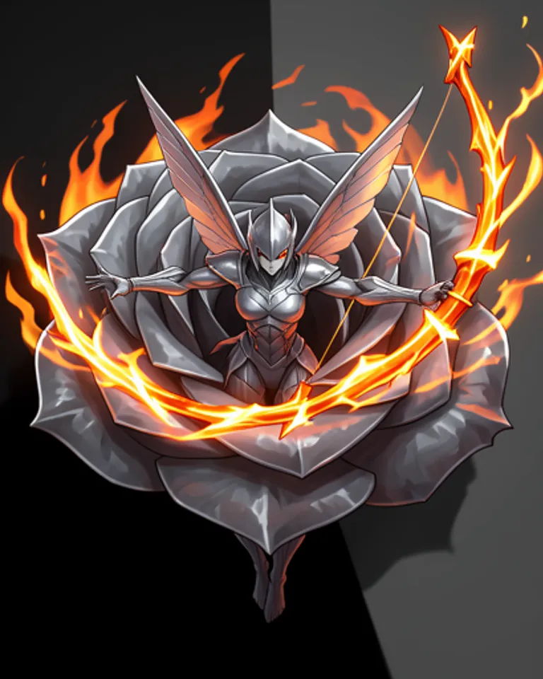 Portrait of The Steel Rose