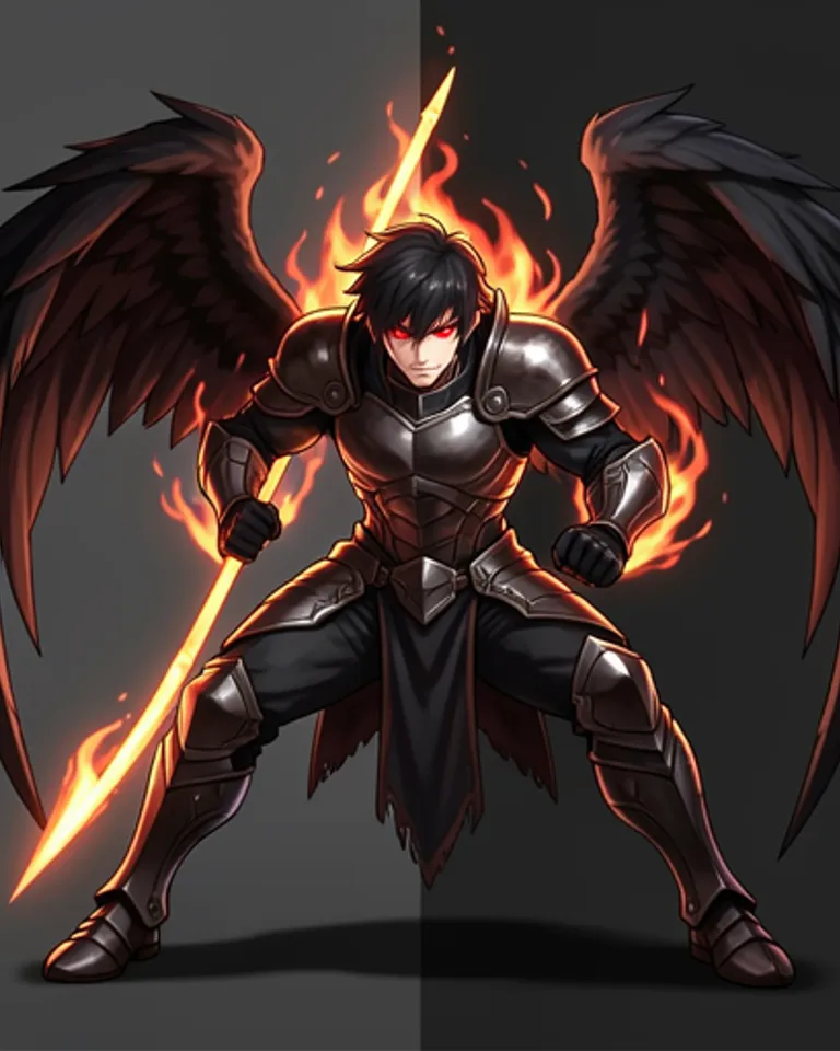 Portrait of Infernal Seraph