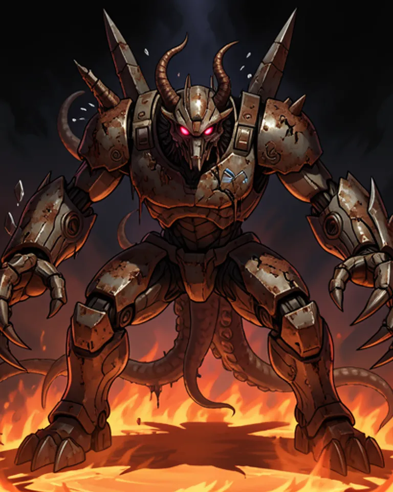 Portrait of Mecha Dragon Killer