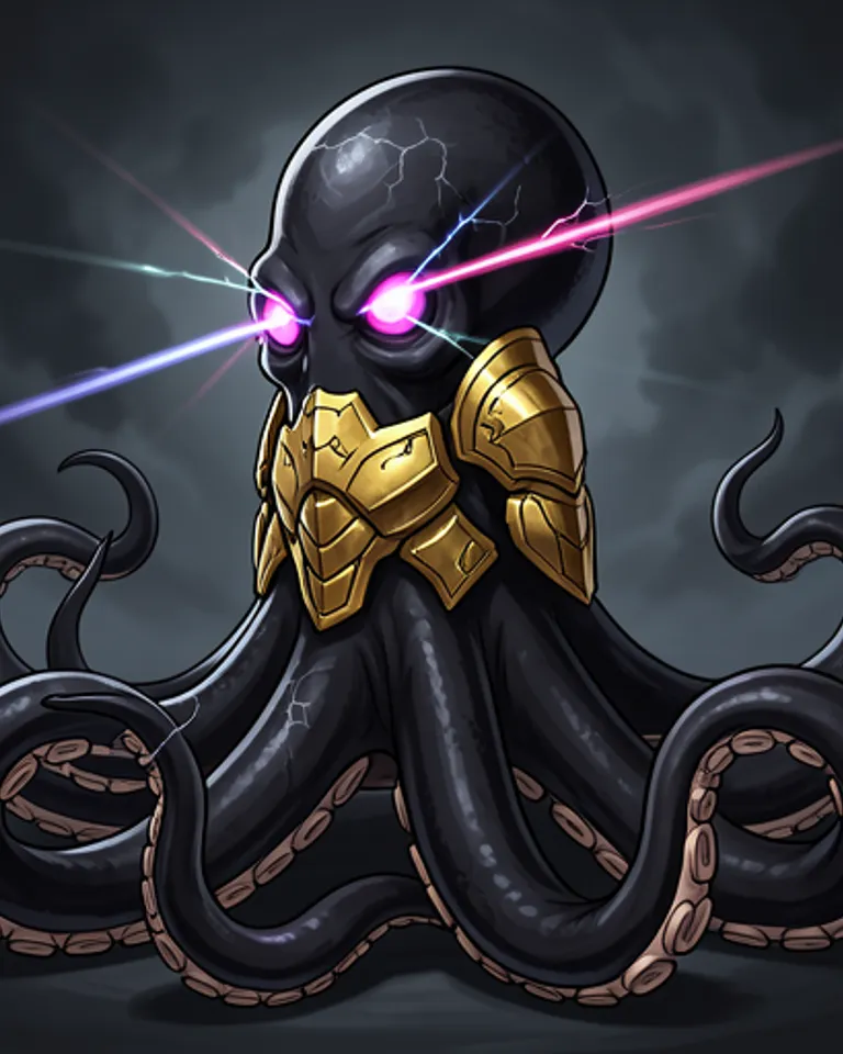 Portrait of Mr. Game and Octopus