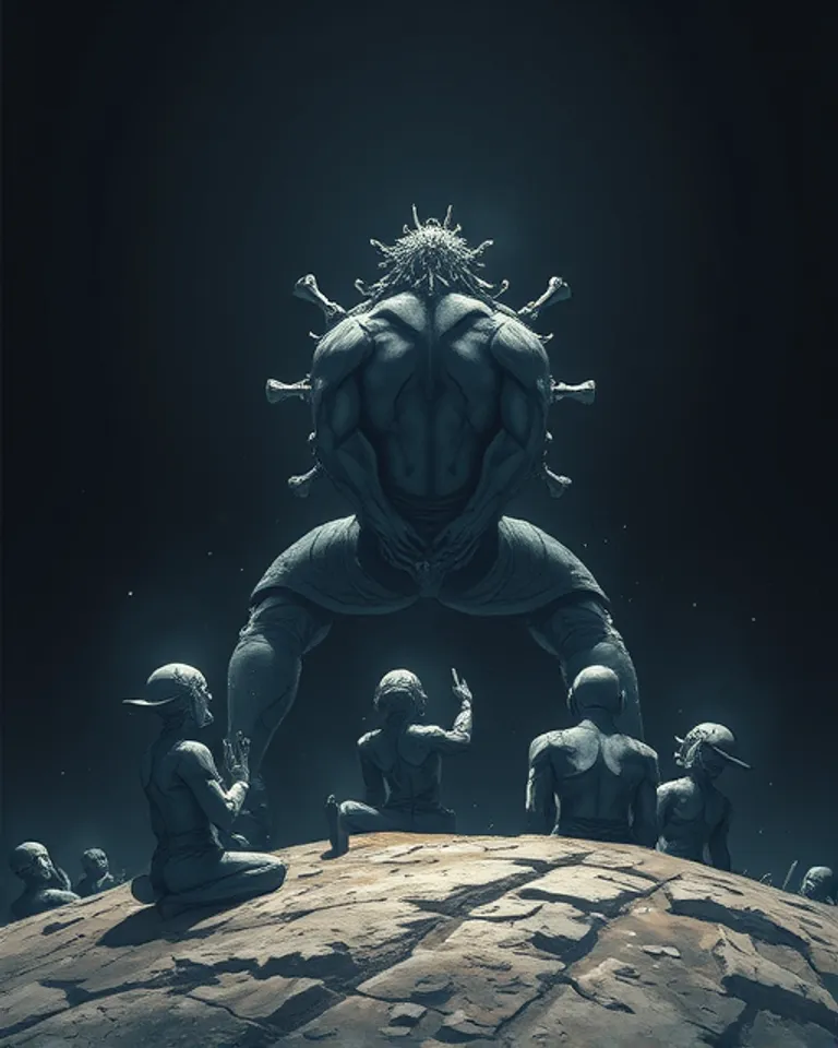 Portrait of Virus