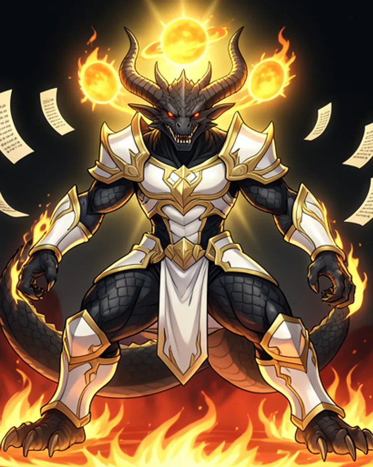 Portrait of Aurelion Rex, the Eternal