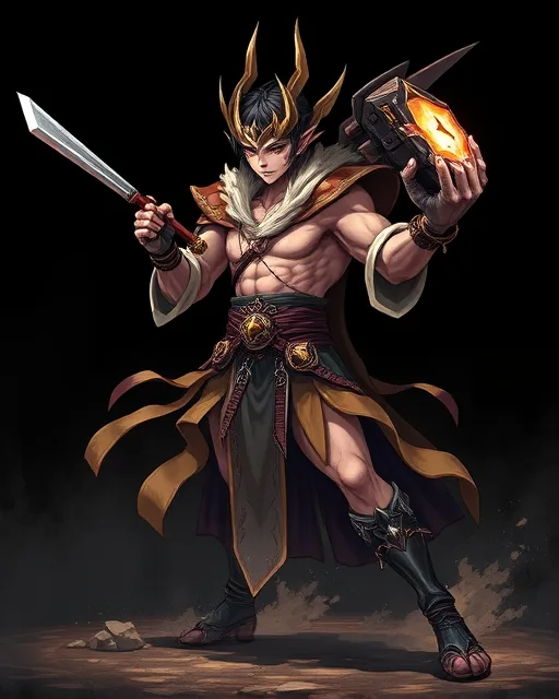 Portrait of Fallen Demigod