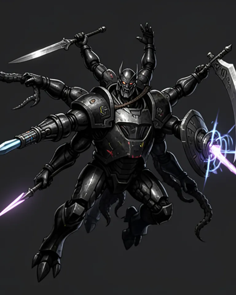 Portrait of Titan abyssmounted overmind