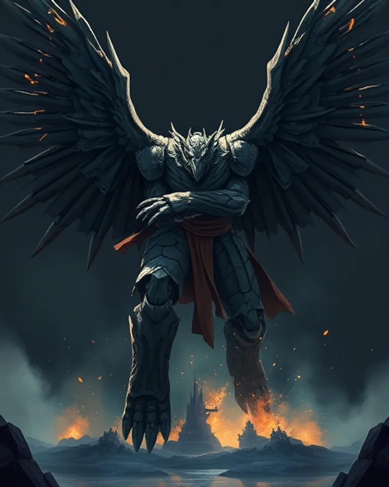 Portrait of The Seventeenth Colossus