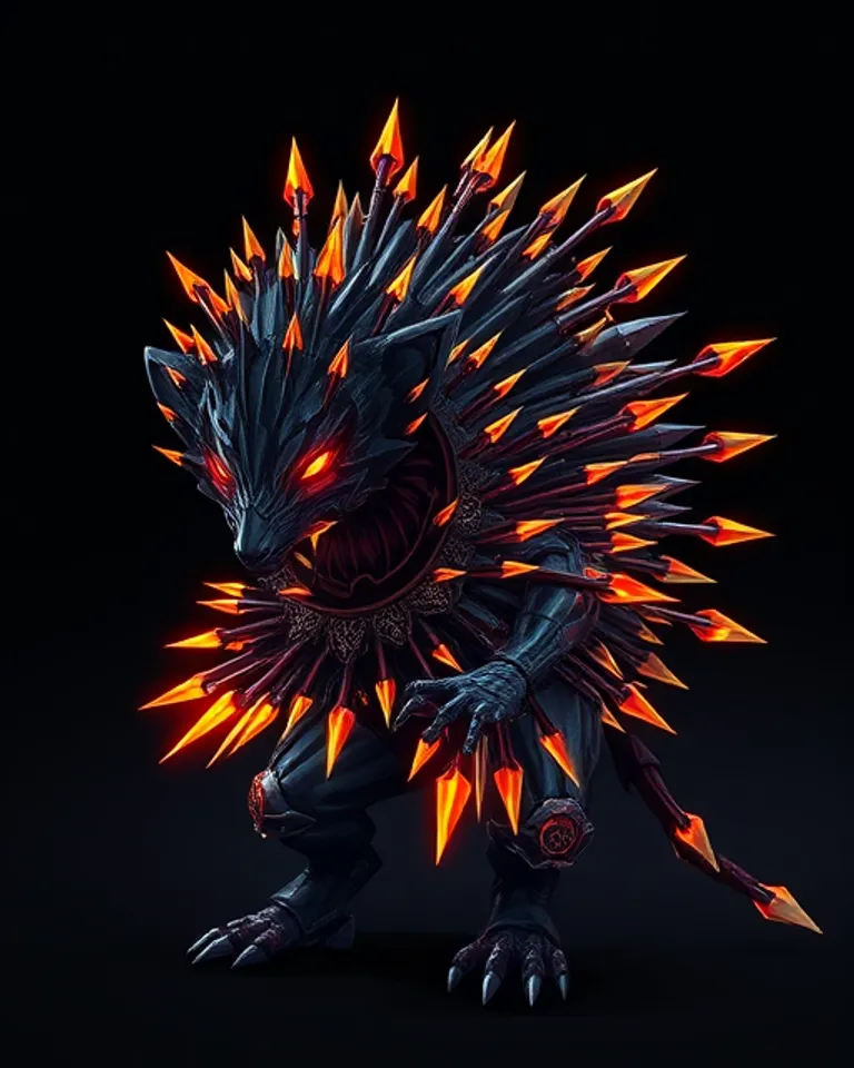 Portrait of Porcupine