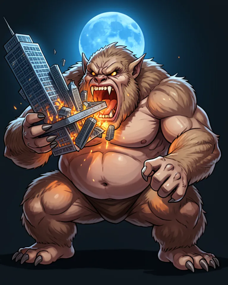 Portrait of GLUTTONOUS BEAST