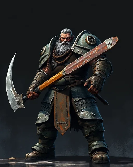 Portrait of Pale Berserker