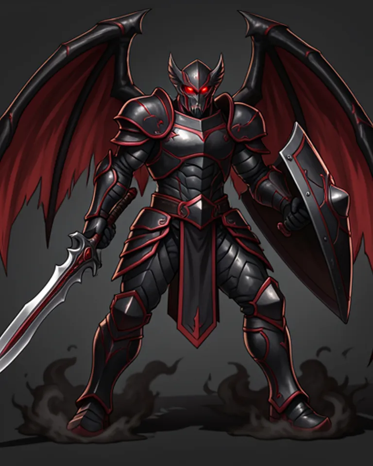 Portrait of Crimson Warden