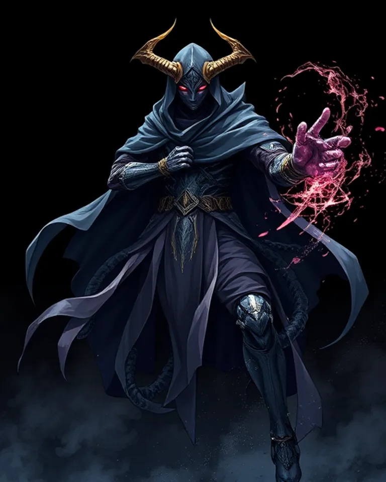 Portrait of Omnimael, The Swarming King