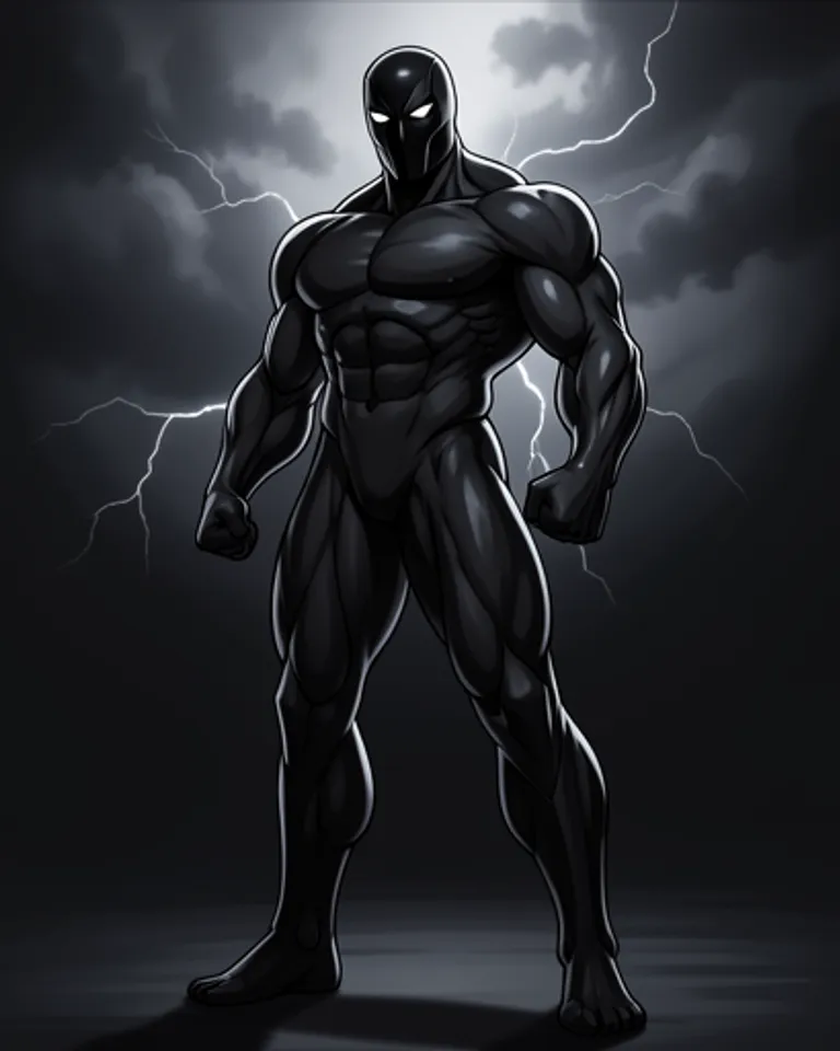 Portrait of Black noir 
