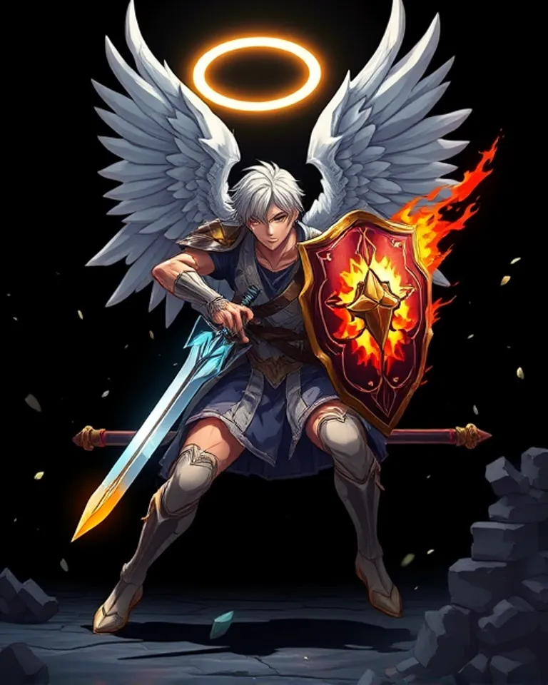 Portrait of Rael The Archangel