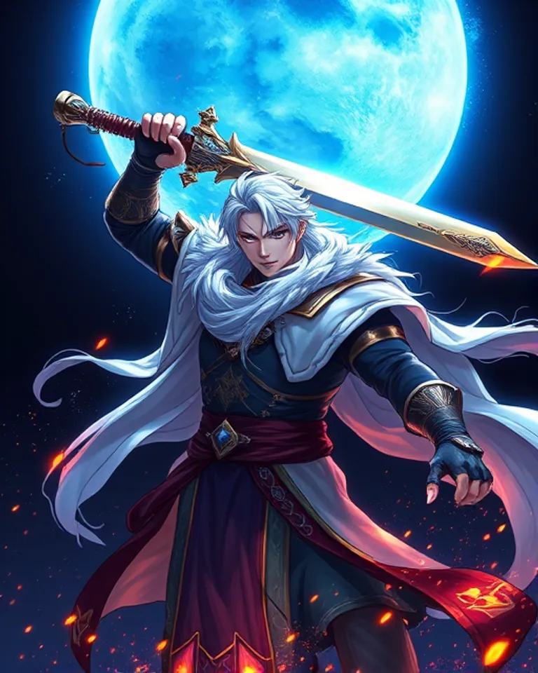 Portrait of Enki, Commander the Heavenly Hosts