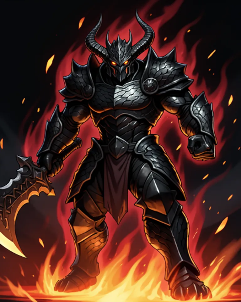 Portrait of Kael Drakon