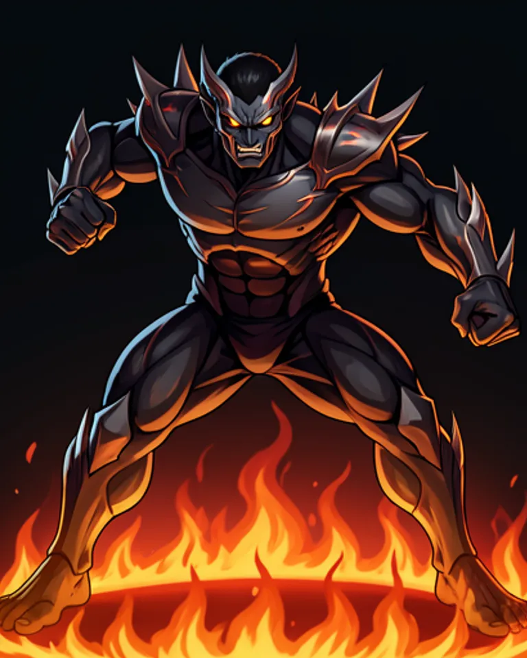 Portrait of Gurok, destroyer of worlds