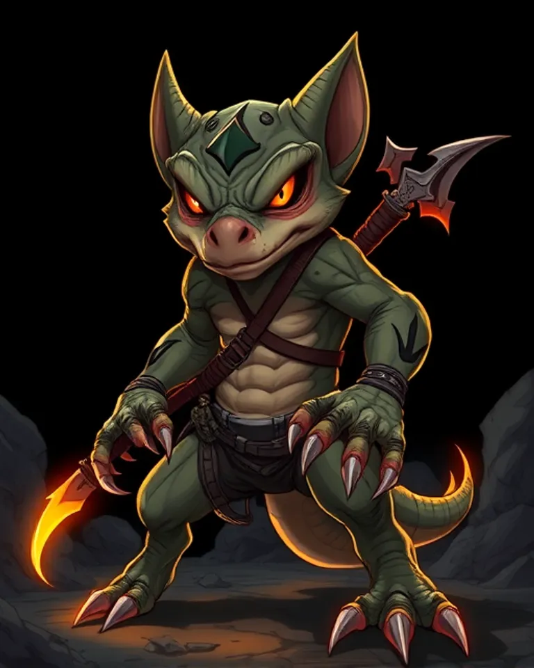 Portrait of Rico The Kobold