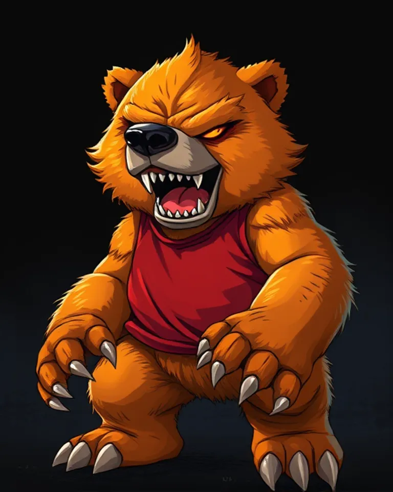Portrait of Winnie the cokebear