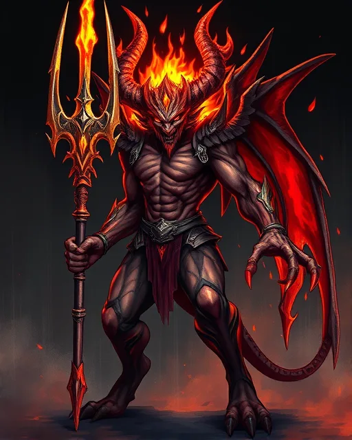 Portrait of Malice Demon