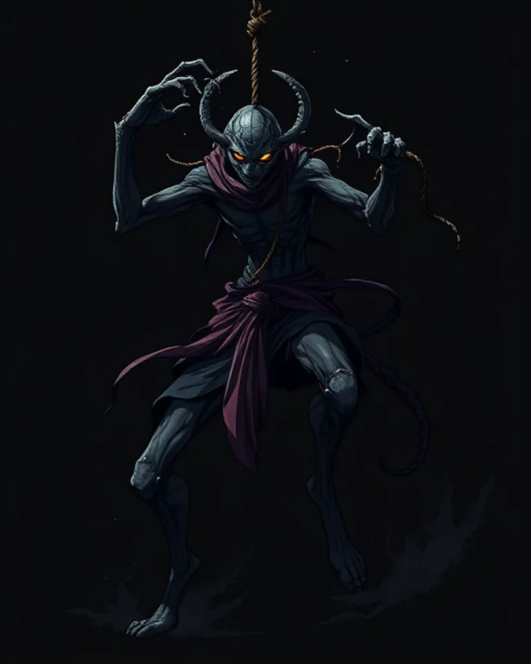 Portrait of The Hanged man