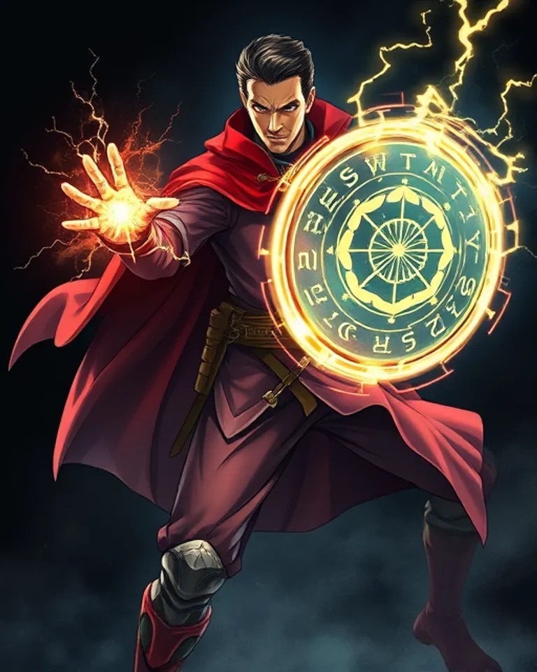 Portrait of Dr. Stephen Strange, Sorcerer