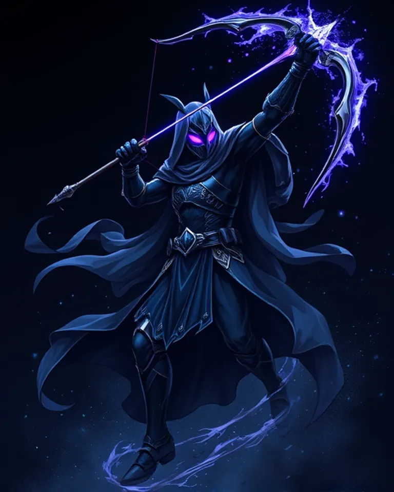 Portrait of The Void Huntsman