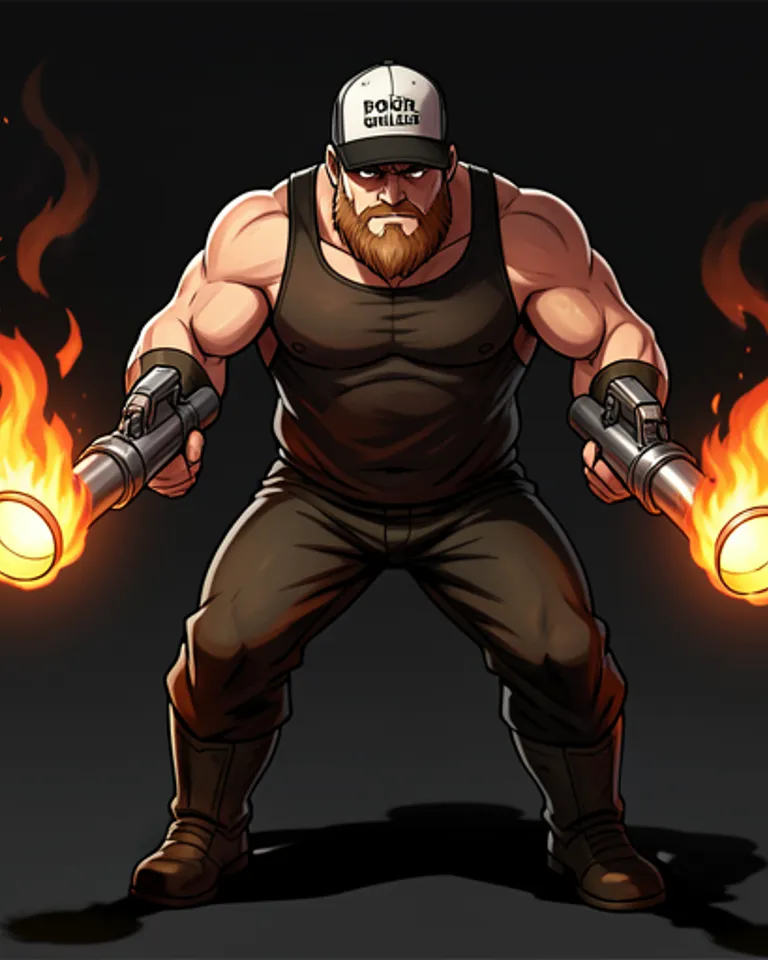 Portrait of Pork Griller