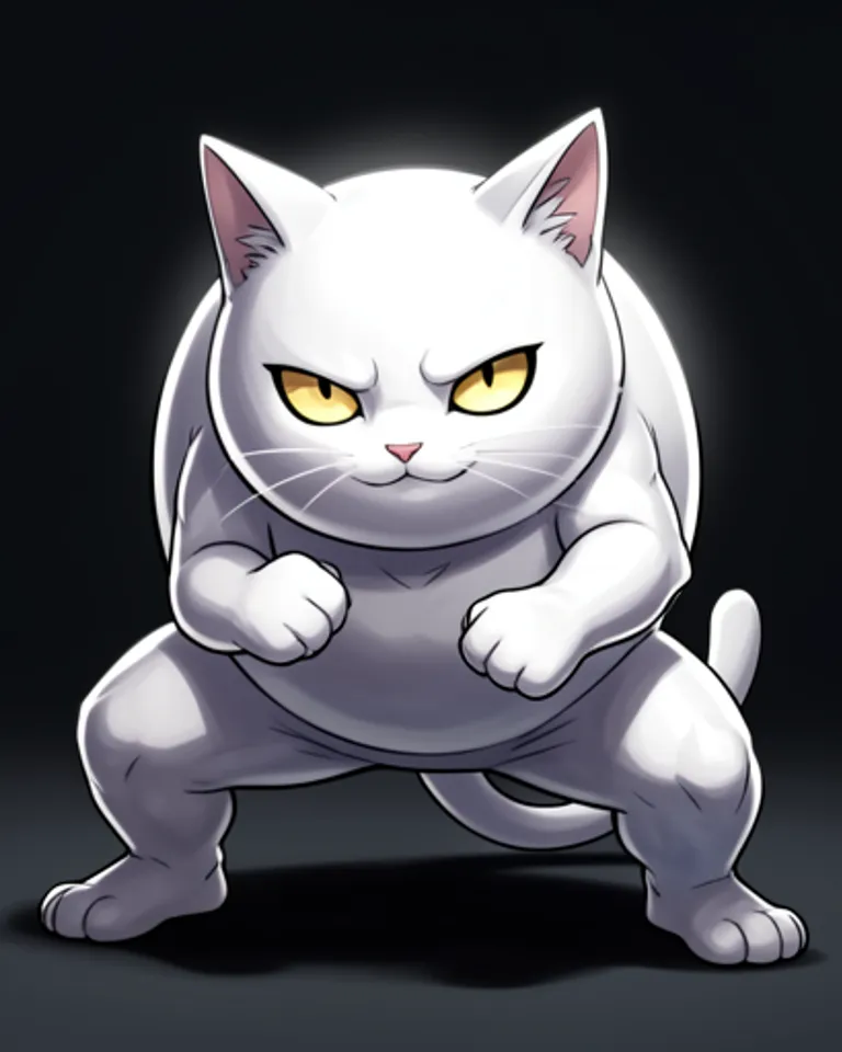 Portrait of The battle cat