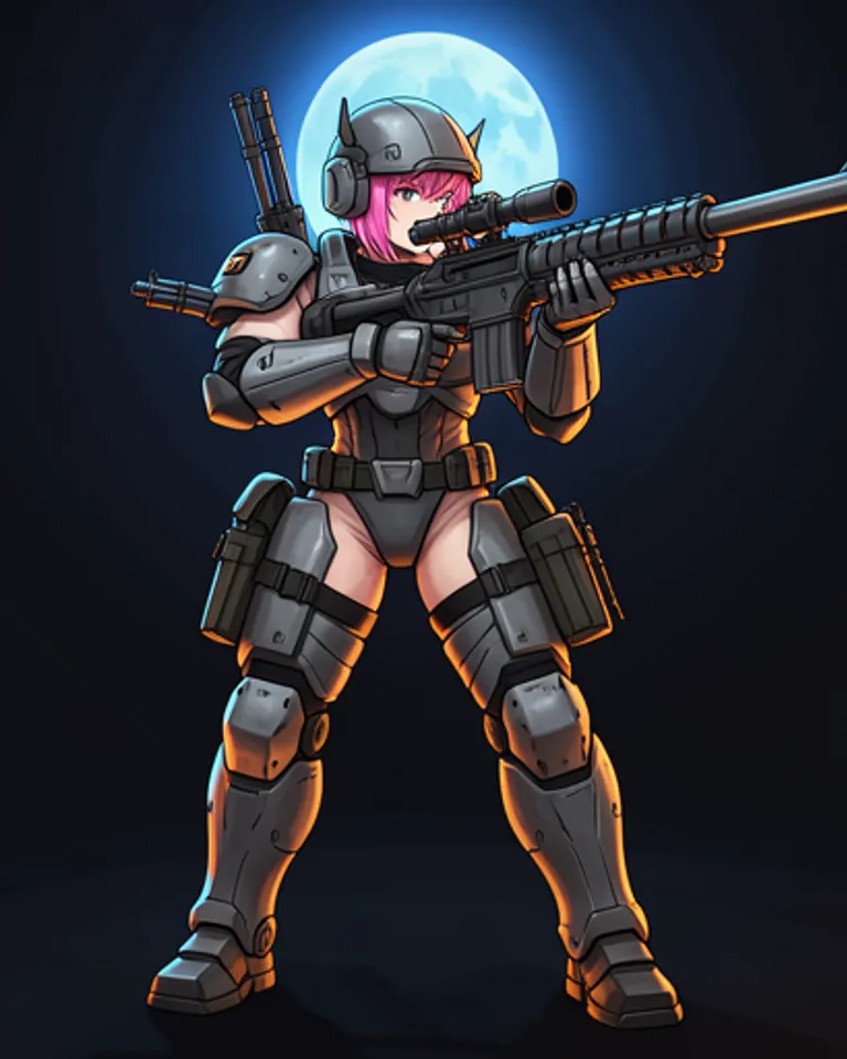 Portrait of Mekka Forces Kamari