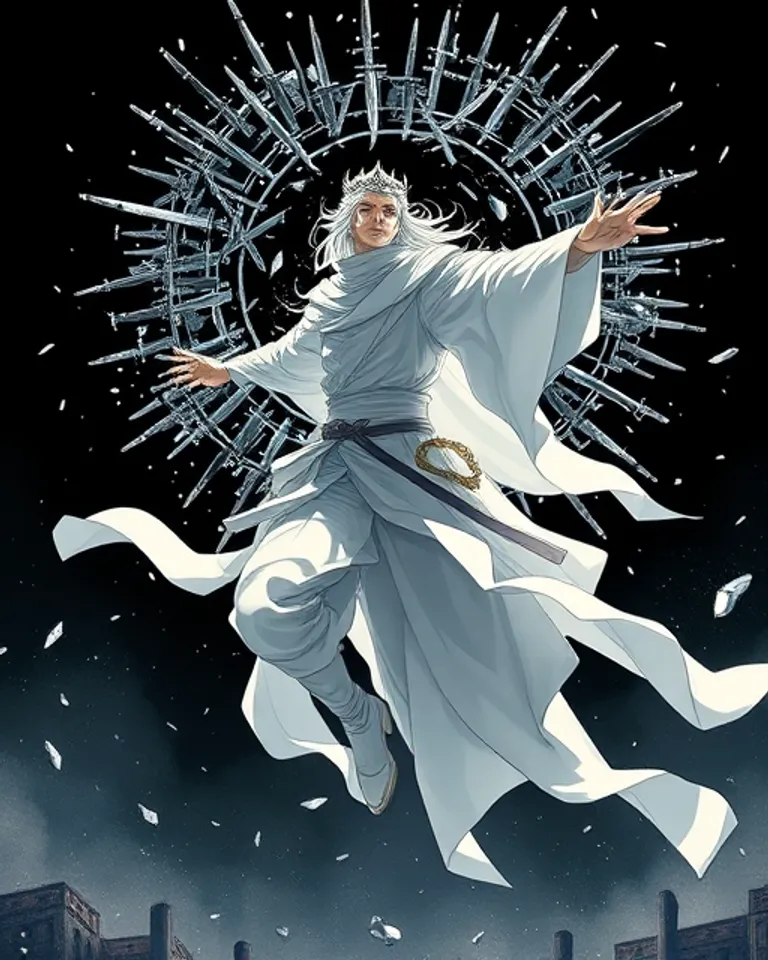 Portrait of The Pale Monarch