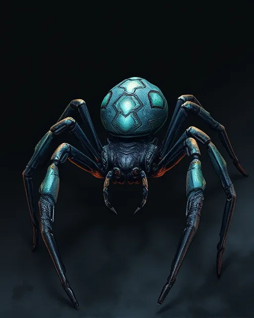 Portrait of Blind Spider