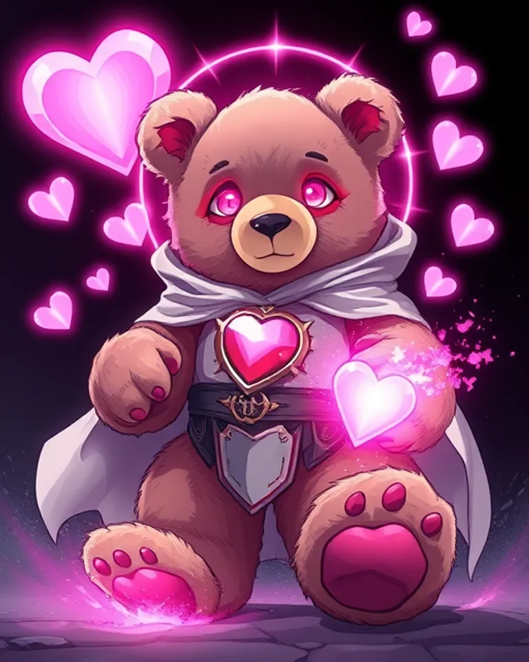 Portrait of Heartlight Bear