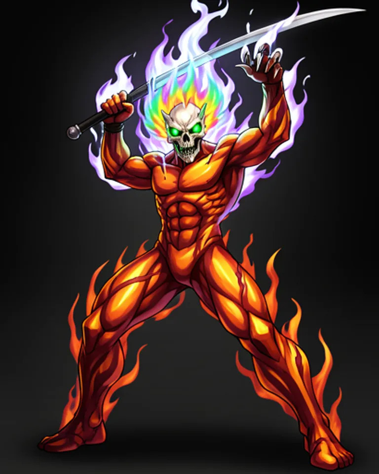 Portrait of Doomfire