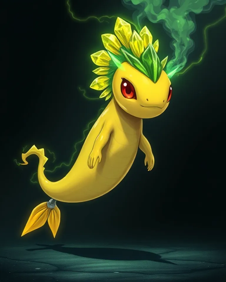 Portrait of Eelectro the Radioactive Eel